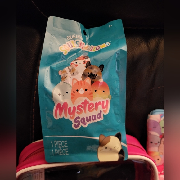 Squishmallows Set of 5. Mystery Bag, Pencil Pouches, Cat Clip, Bracelet + 1 Gift - Picture 3 of 9